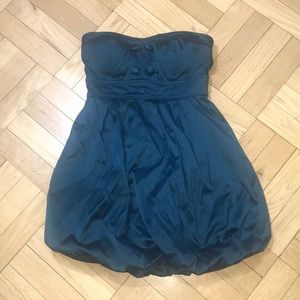 Strapless Turquoise Dress